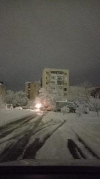чистят город