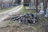 кладбище уборка