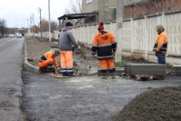 ремонт ул. Аэродромная